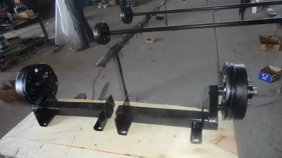 Kleine Anhängerteile 2000 kg Torsionsachse Halbachse mit elektrischer Trommelbremse