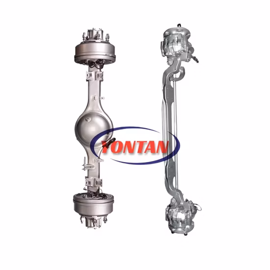 Rad und Achse deutscher Typ Anhängerachse 12t 14t 16t