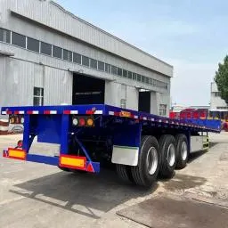 3-Achs-Transportcontainer mit niedriger Pritschenachse zu verkaufen